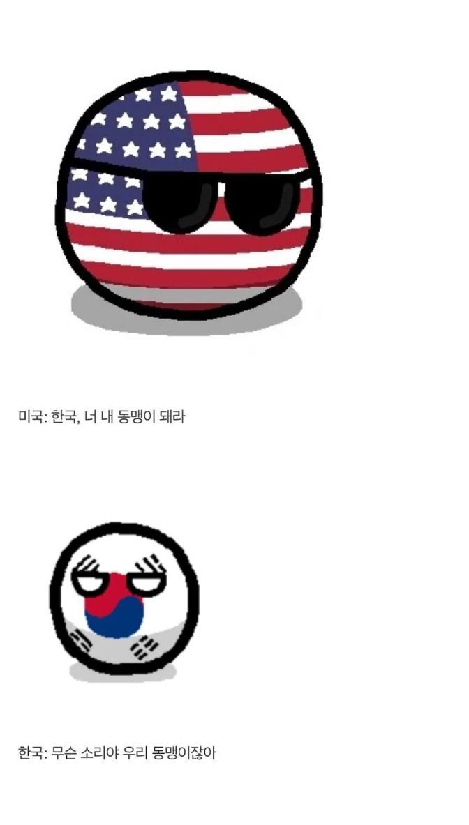 미국: 한국아 너 우리 동맹 할래?