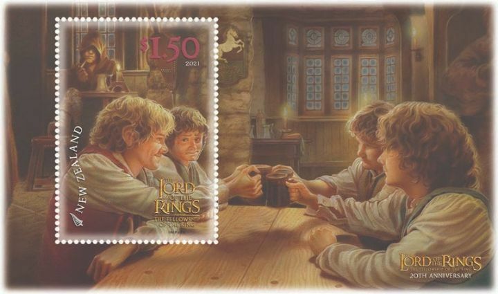 가격 ㅎㄷㄷㄷ한 반지의 제왕 20주년 우표