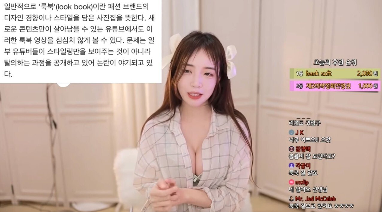 룩북불편충한테 일침넣는 누나