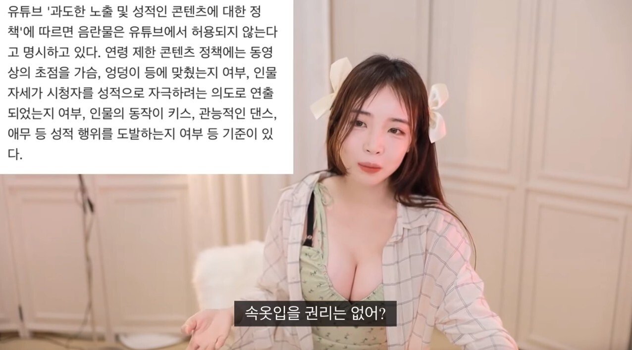 룩북불편충한테 일침넣는 누나