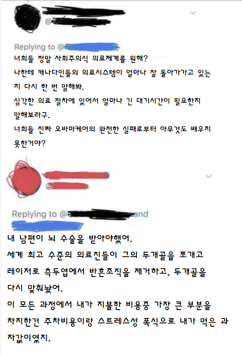 의료복지를 반대하는 미국인