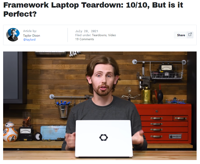 A laptop with a unique concept that was released in the US this year.