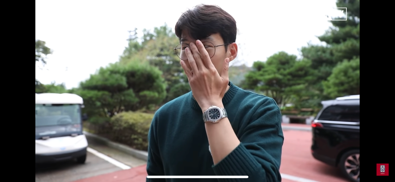 Son Heungmin's watch. JPG.