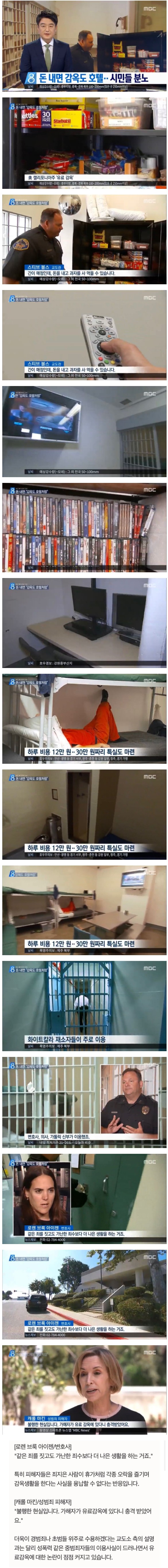 An accommodation in the United States that costs 120,000 won a day.