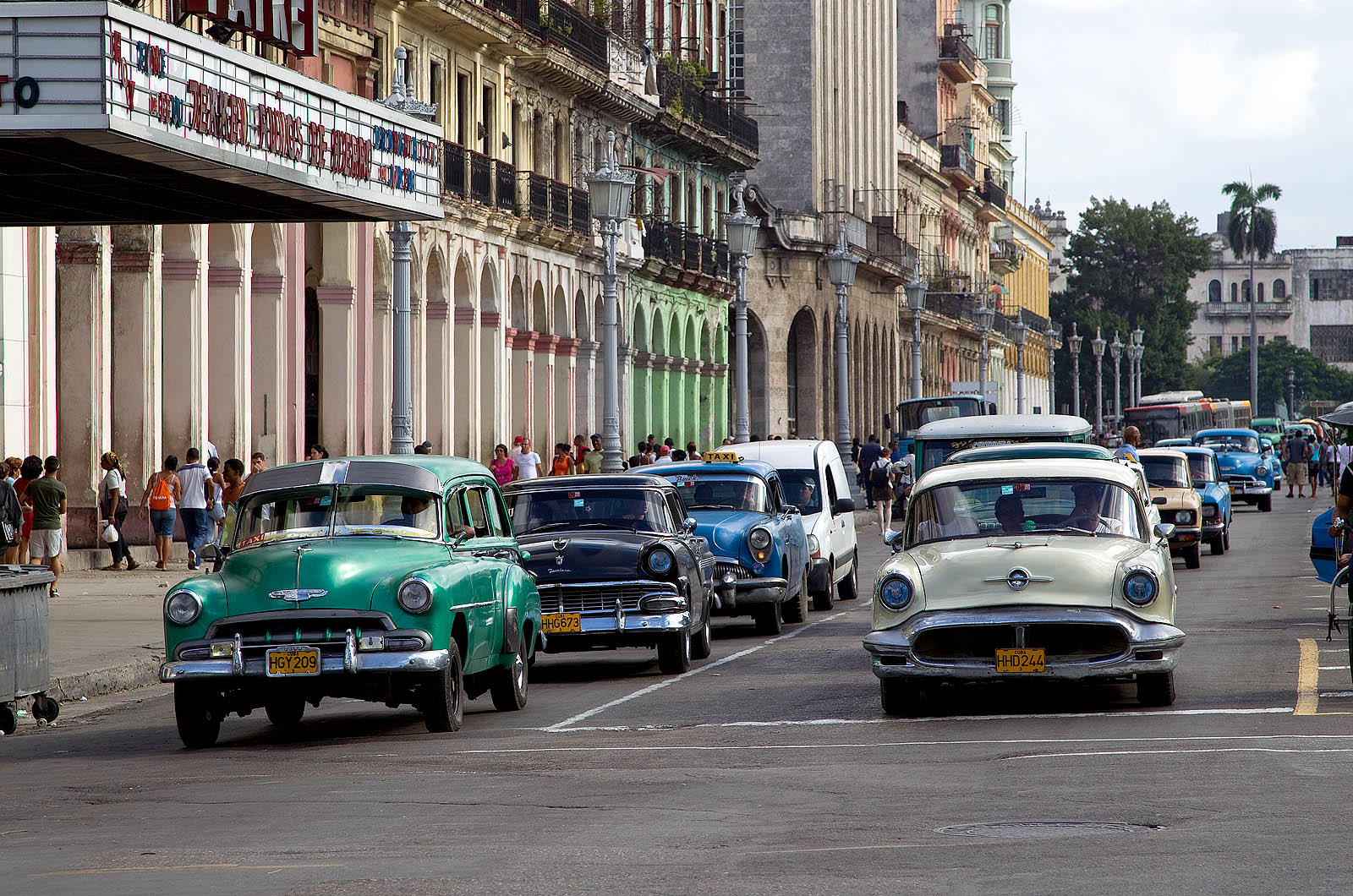 The reason why classical cars are often seen on the streets of Cuba.