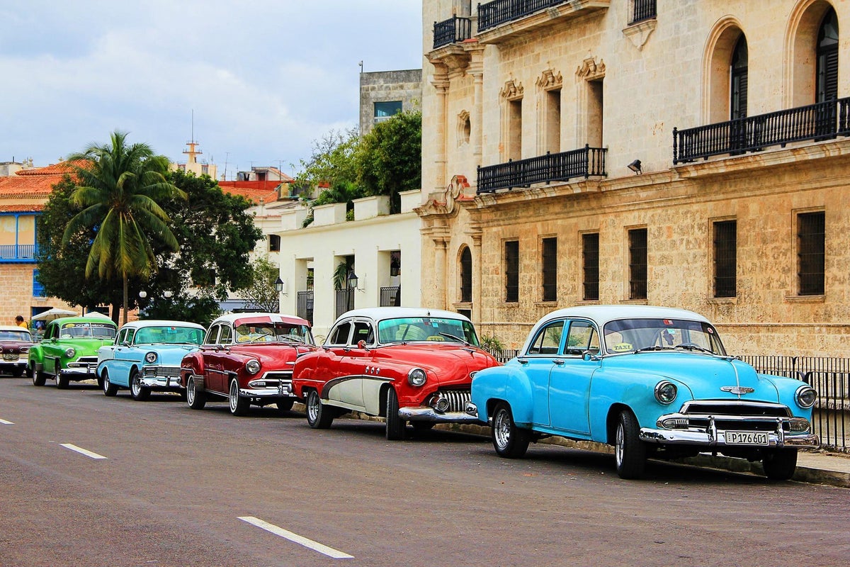 The reason why classical cars are often seen on the streets of Cuba.