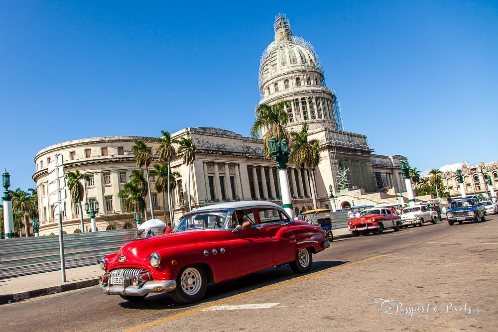 The reason why classical cars are often seen on the streets of Cuba.