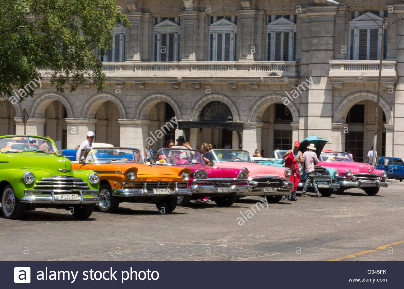 The reason why classical cars are often seen on the streets of Cuba.