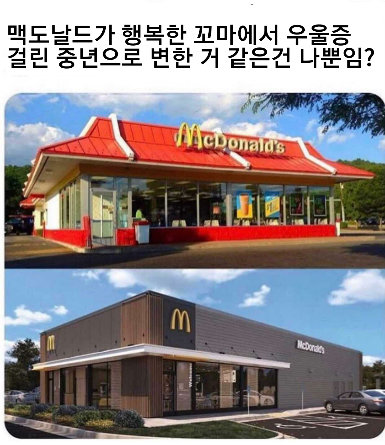 McDonald's growth.