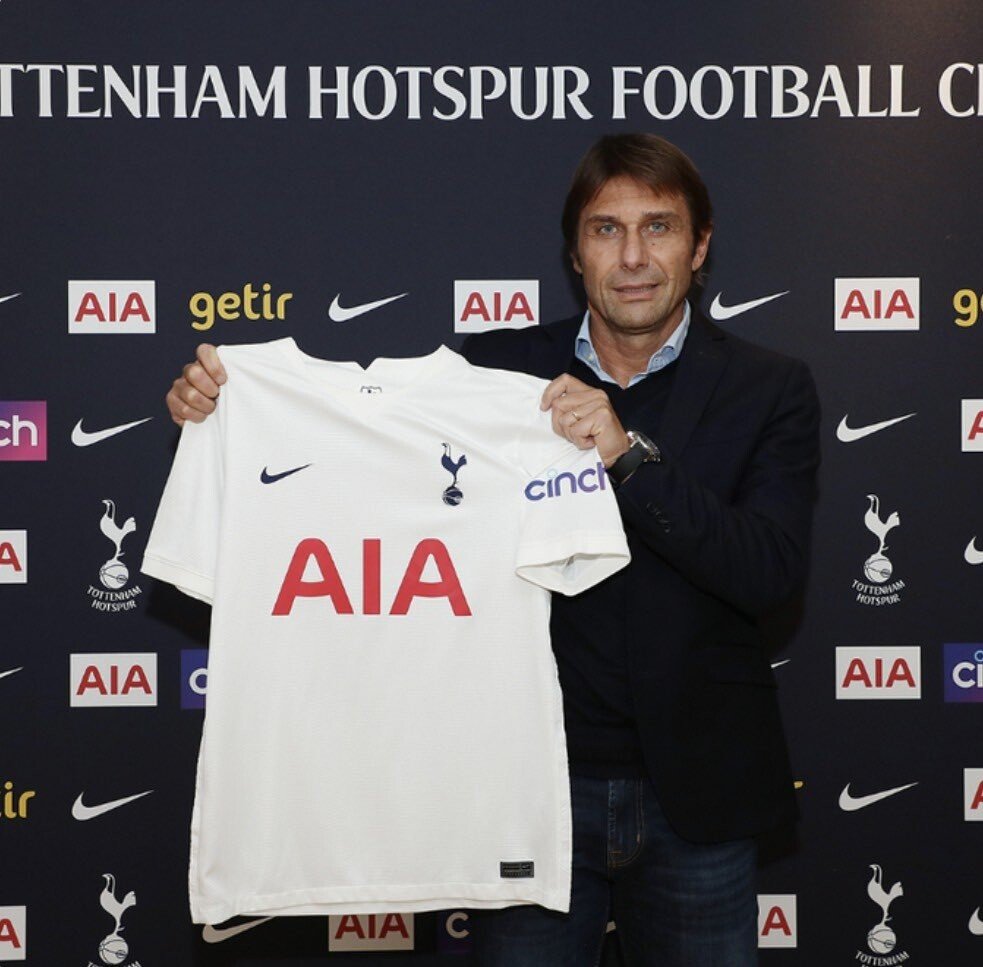 Official Antonio Conte Tottenham.