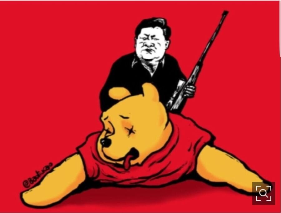 전시회 취소해라"..중국인들 뿔나게 한 곰돌이 푸 그림