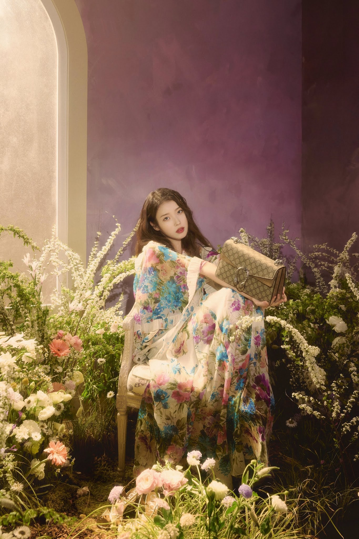 IU Gucci Beloved Campaign Photo Shoot.