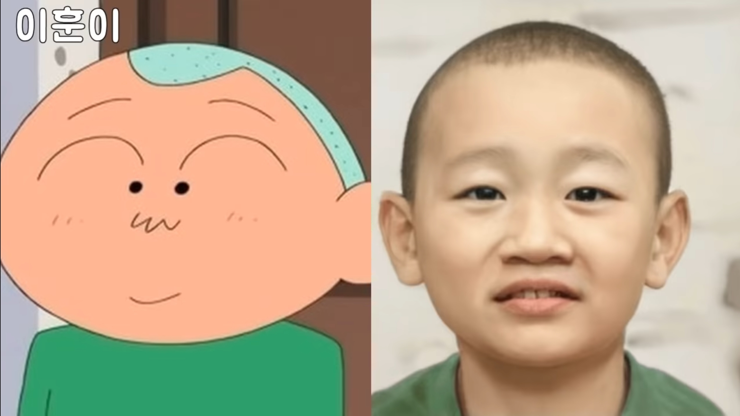 Ai's live-action of Shin Chan characters.