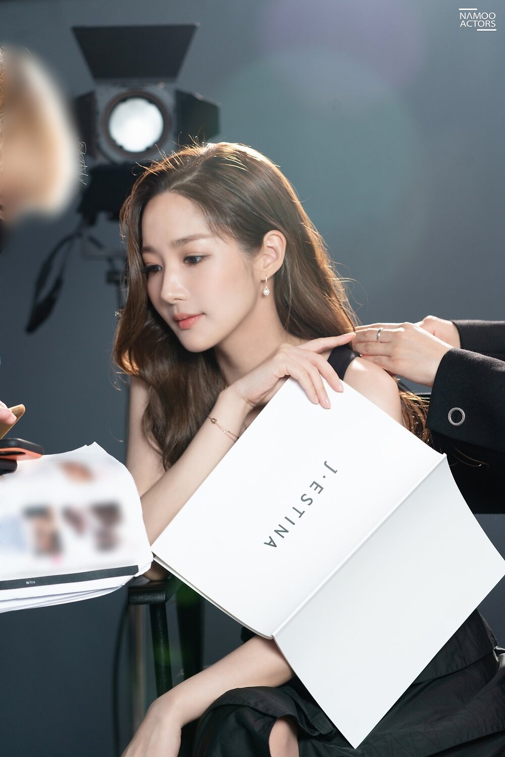 Park Minyoung - J.ESTINA commercial shoot behind story