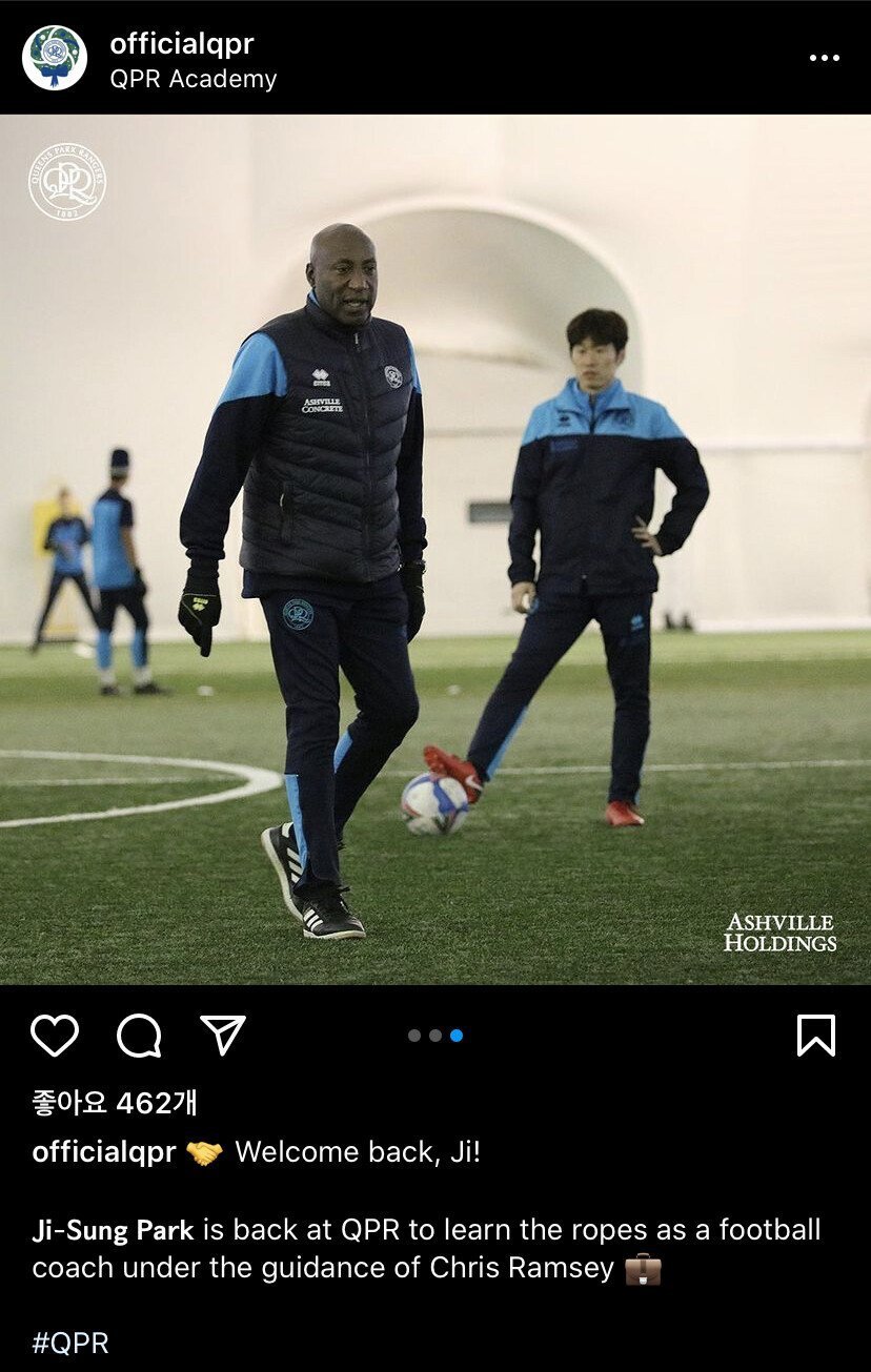 [속보] 박지성... QPR 코치로 복귀....jpg
