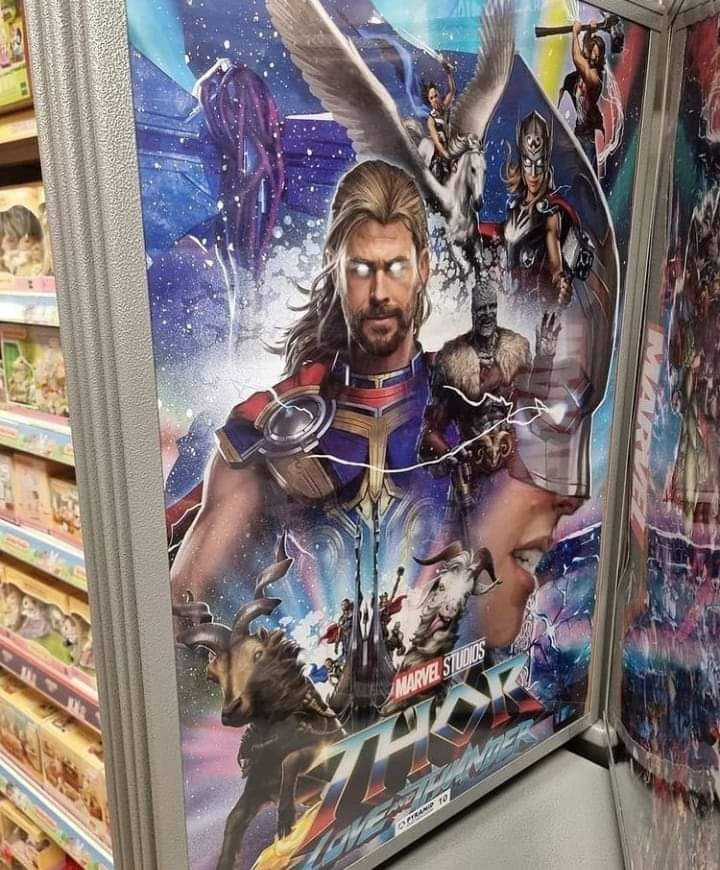 Marvel movie Thor - Love Thunder Poster Revealed