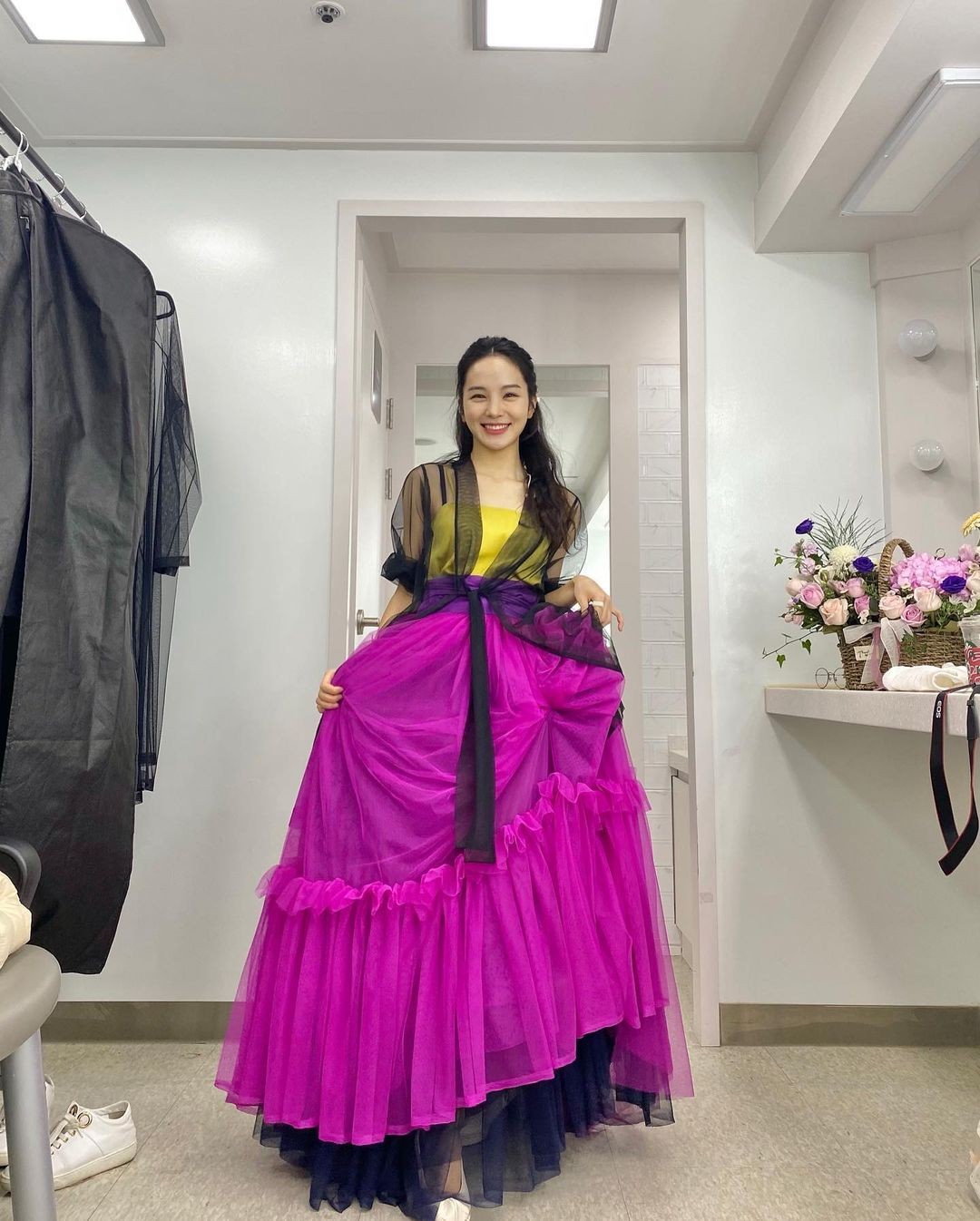 Song Sohee in hanbok.