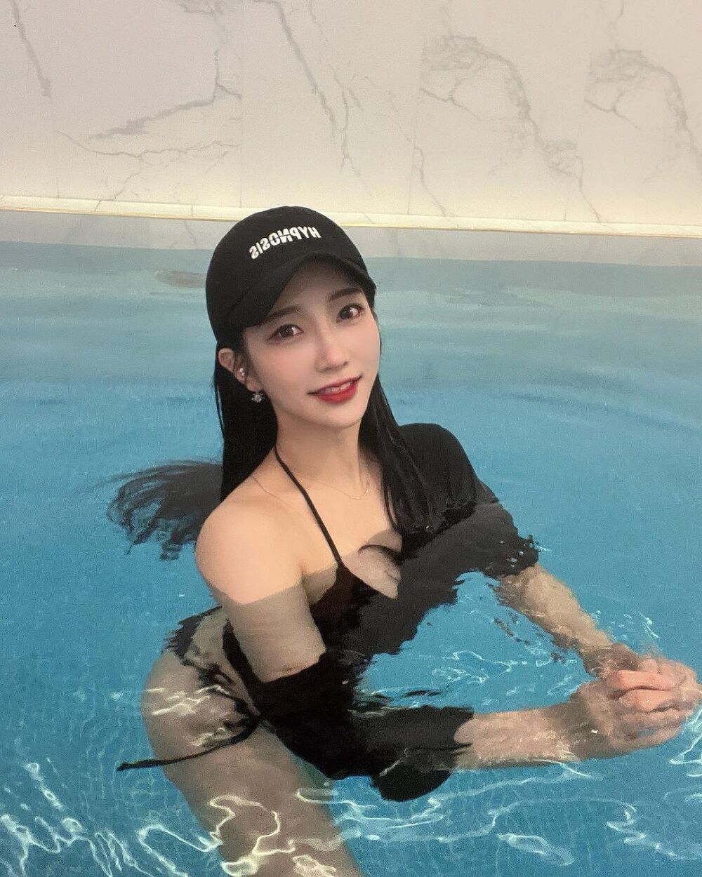 Produce 48. Kim Hyuna's swimsuit.