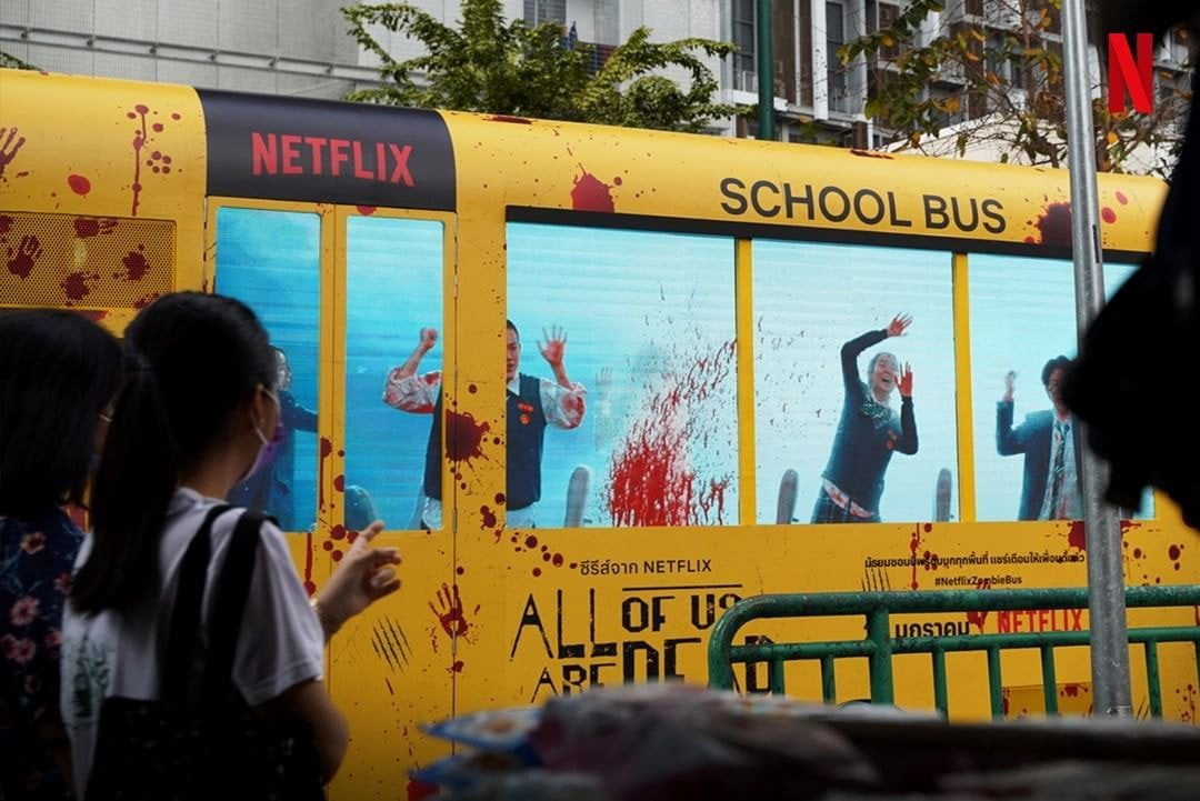 Promote overseas buses on Netflix.