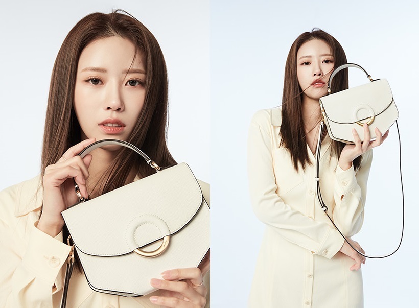 Lovelyz's Lee Mi-Joo pictorial, which was chosen as the bag brand muse.