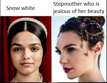 The Snow White meme that's being cooked in the U.S.