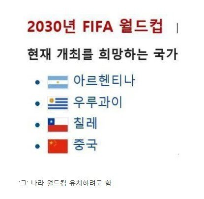 이 와중에 2030년 월드컵 근황.jpg