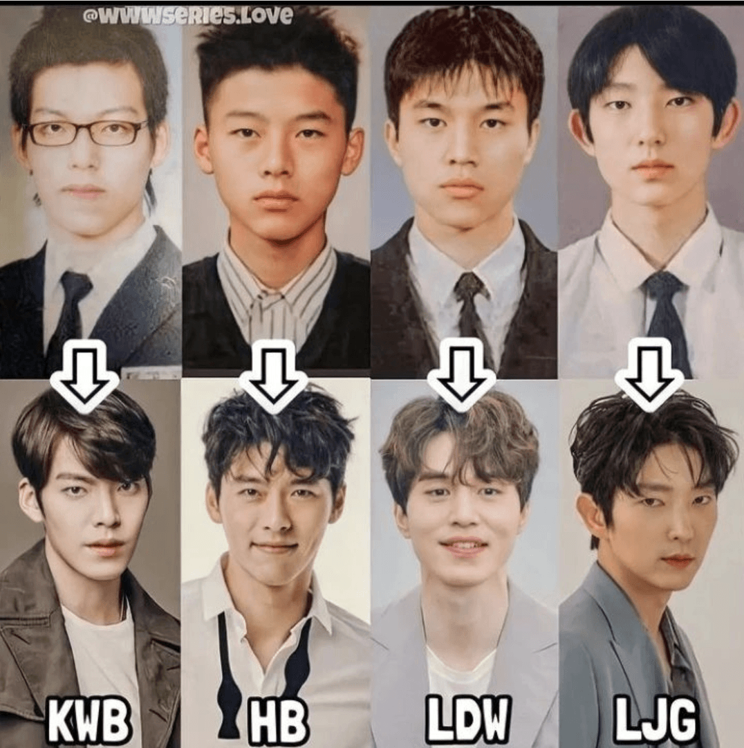 Male celebrities when they were young.jpg