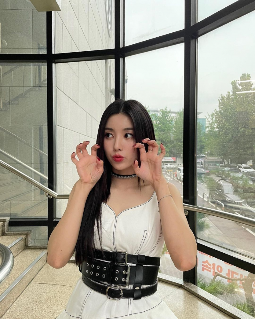 IZ*ONE's Kwon Eunbi.