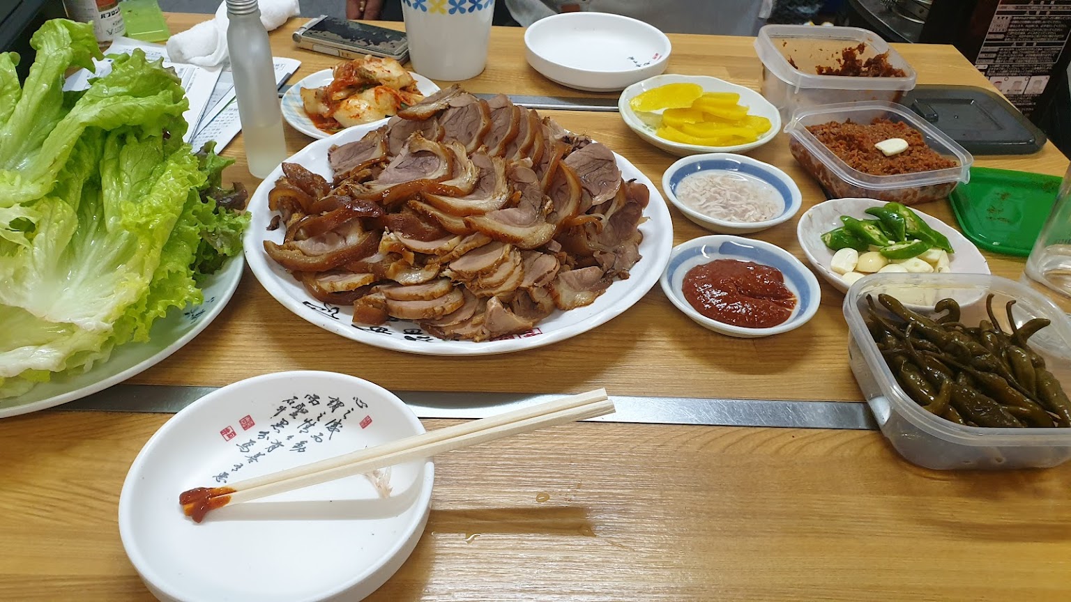 日本で営業されている韓国風中華料理店