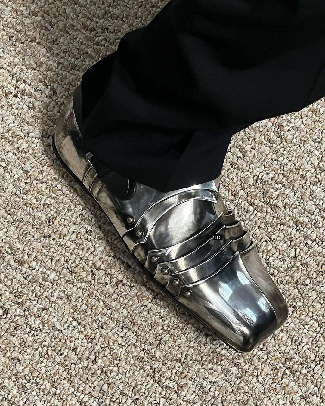 New Balenciaga shoes.