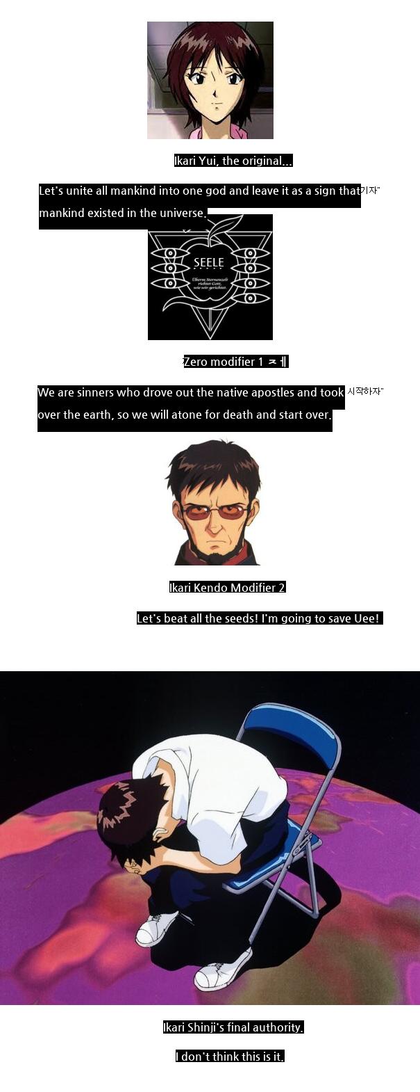 Summary of Evangelion's Human Complementary Plan