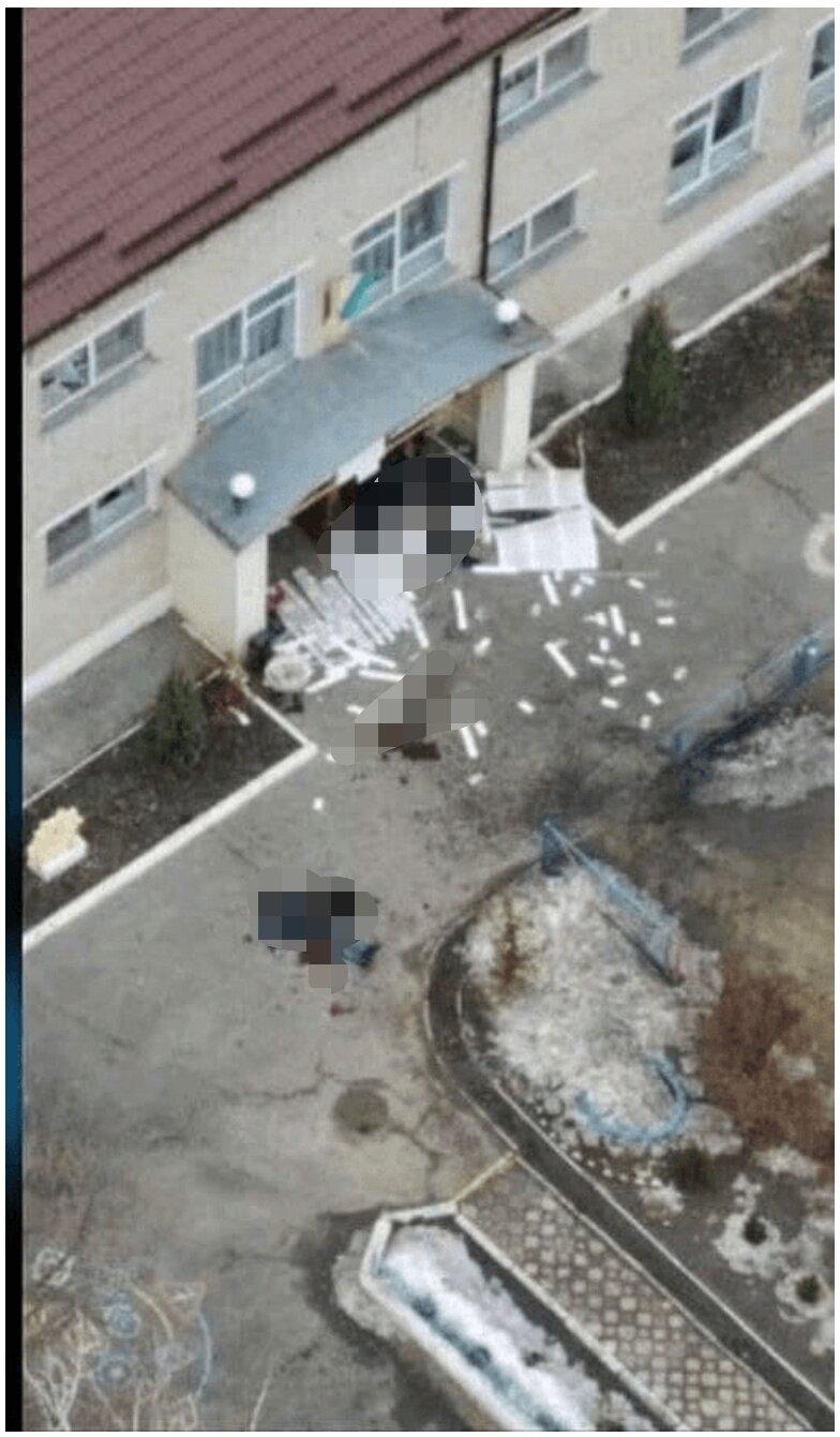 Russia bombing Ukrainian kindergarten in anaerobic state.