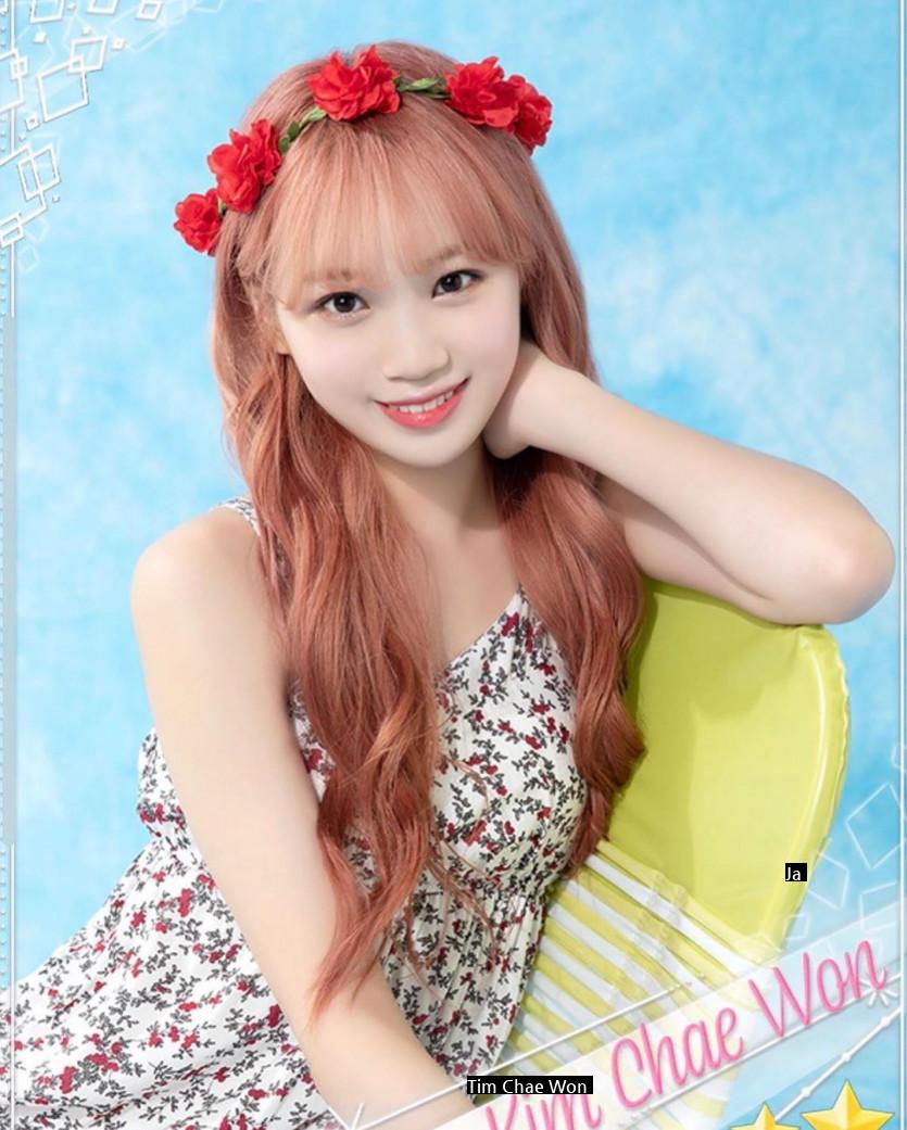 IZ*ONE Kim Chaewon.