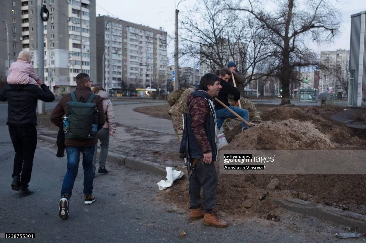 The citizens of Kiev.