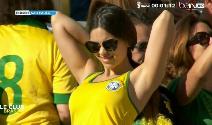 전설로 남은 브라질 월드컵녀