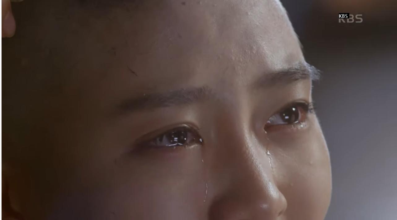 It's not Taejong Bangwon acting but real tears.