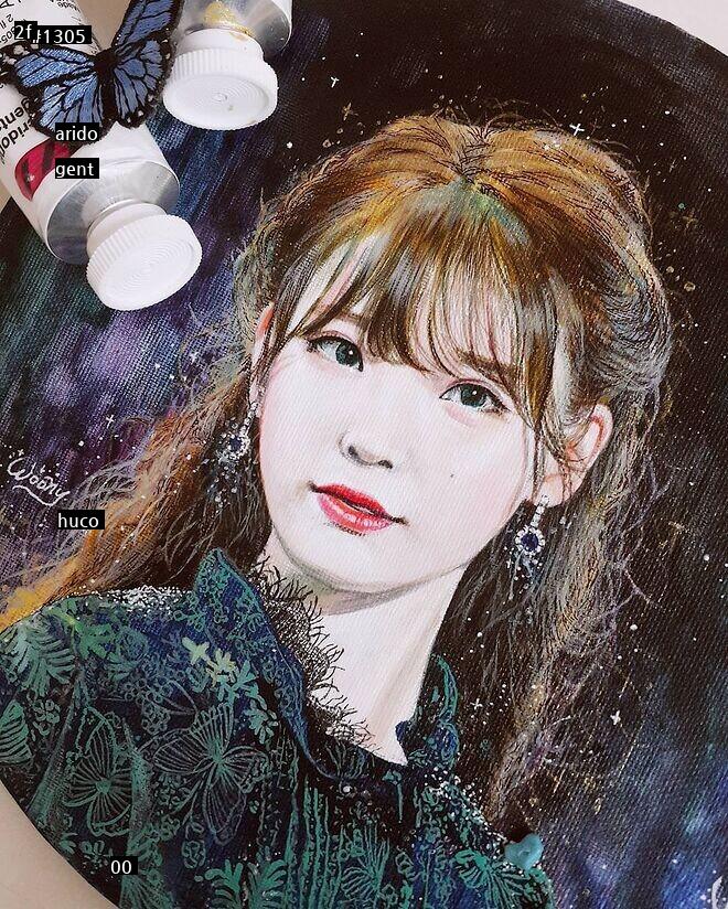 High quality IU fan art JPG.