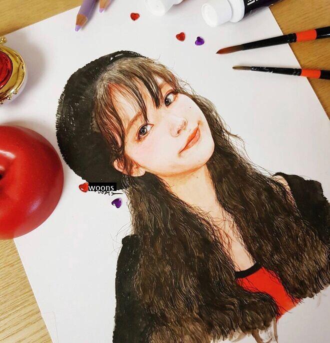 High quality IU fan art JPG.