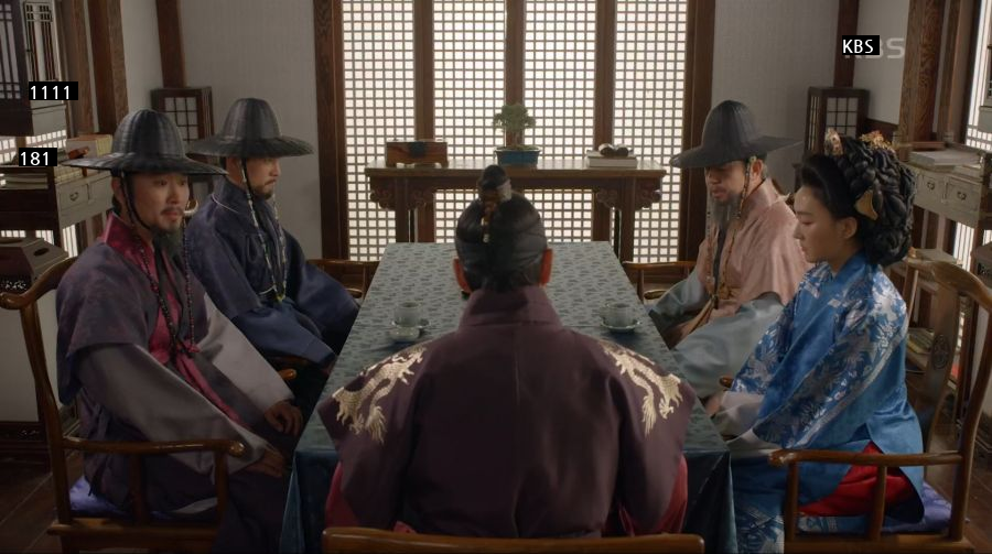 Taejong Lee Bang-won, Lee Bang-won, and Min's family are in full conflict.jpg