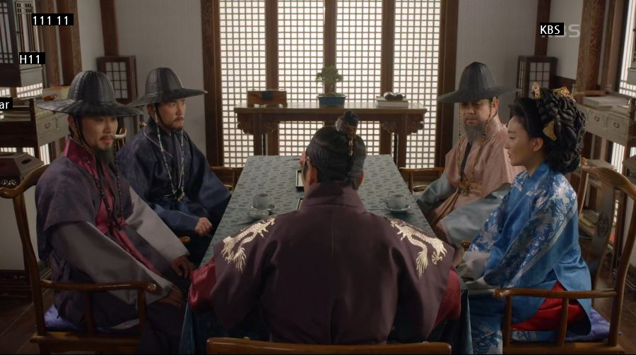 Taejong Lee Bang-won, Lee Bang-won, and Min's family are in full conflict.jpg