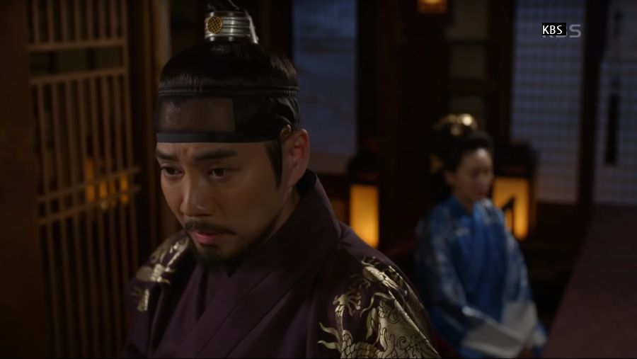 Taejong Lee Bang-won, Lee Bang-won, and Min's family are in full conflict.jpg