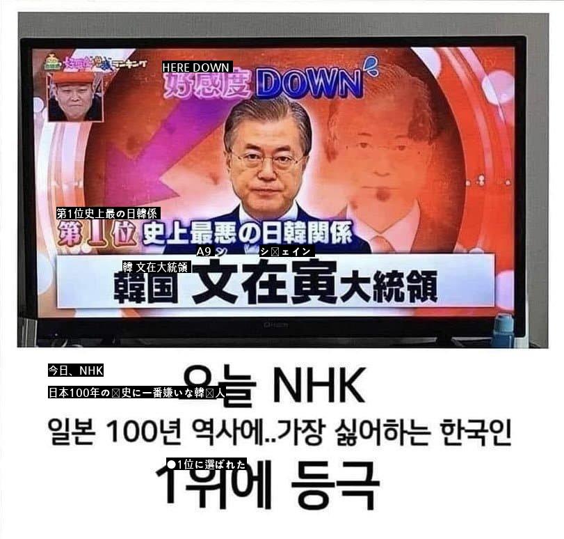 日本100年の歴史に一番嫌いな韓国人