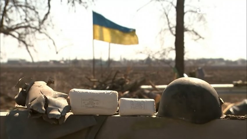 우크라군이 노획한 러시아군 응급키트