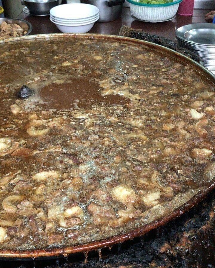 beef noodles that have been boiled for 45 years