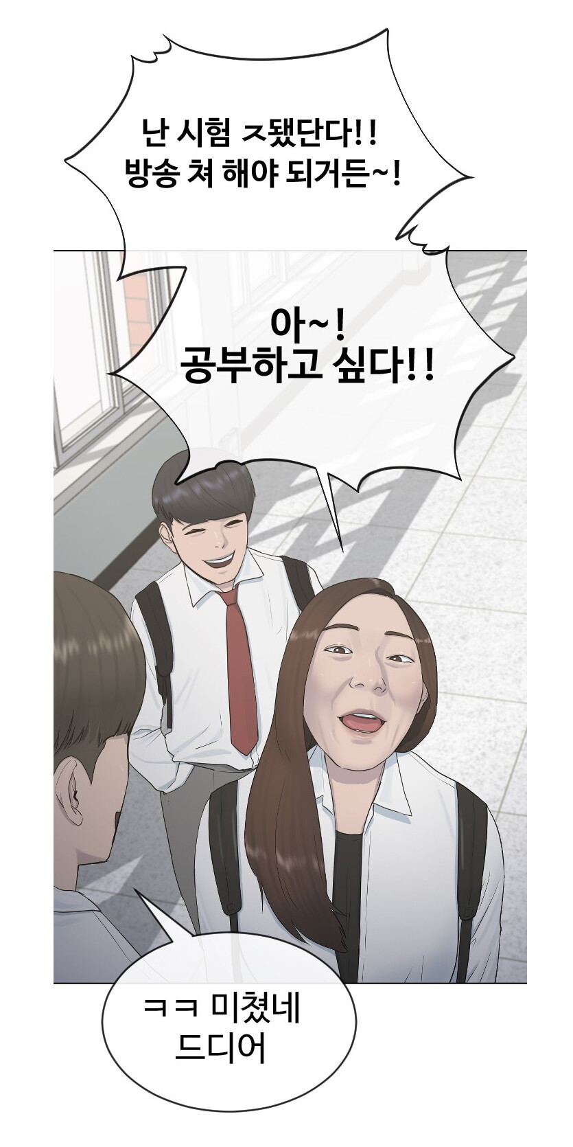 A female streamer who made a surprise appearance in a webtoon