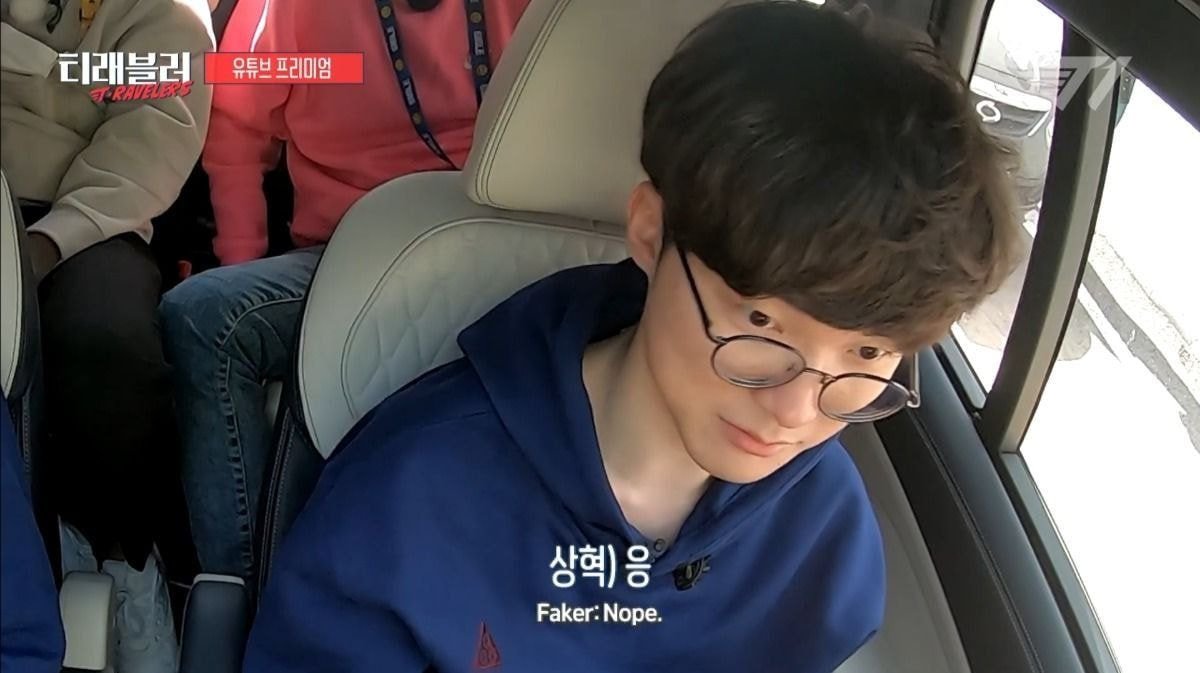 Faker said he doesn't have money to pay for YouTube Premium