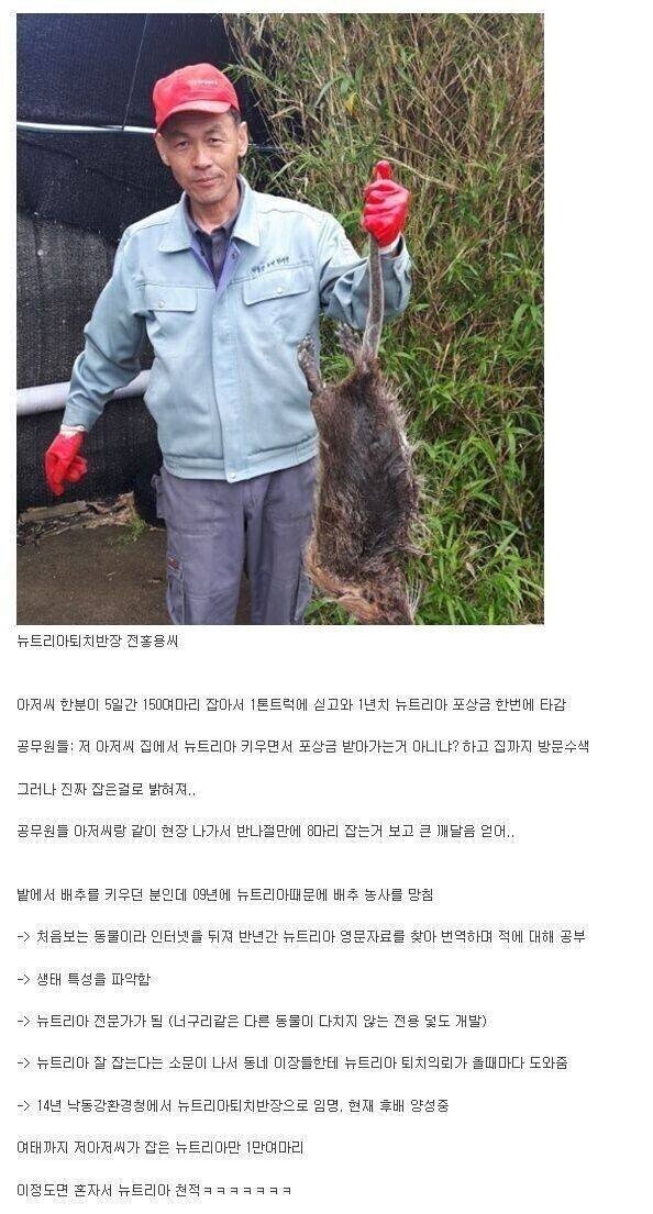 最近韓国で絶滅するかもしれない生物ㅠㅠ