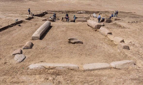 エジプトで今回考古学者が発見したゼウス神殿
