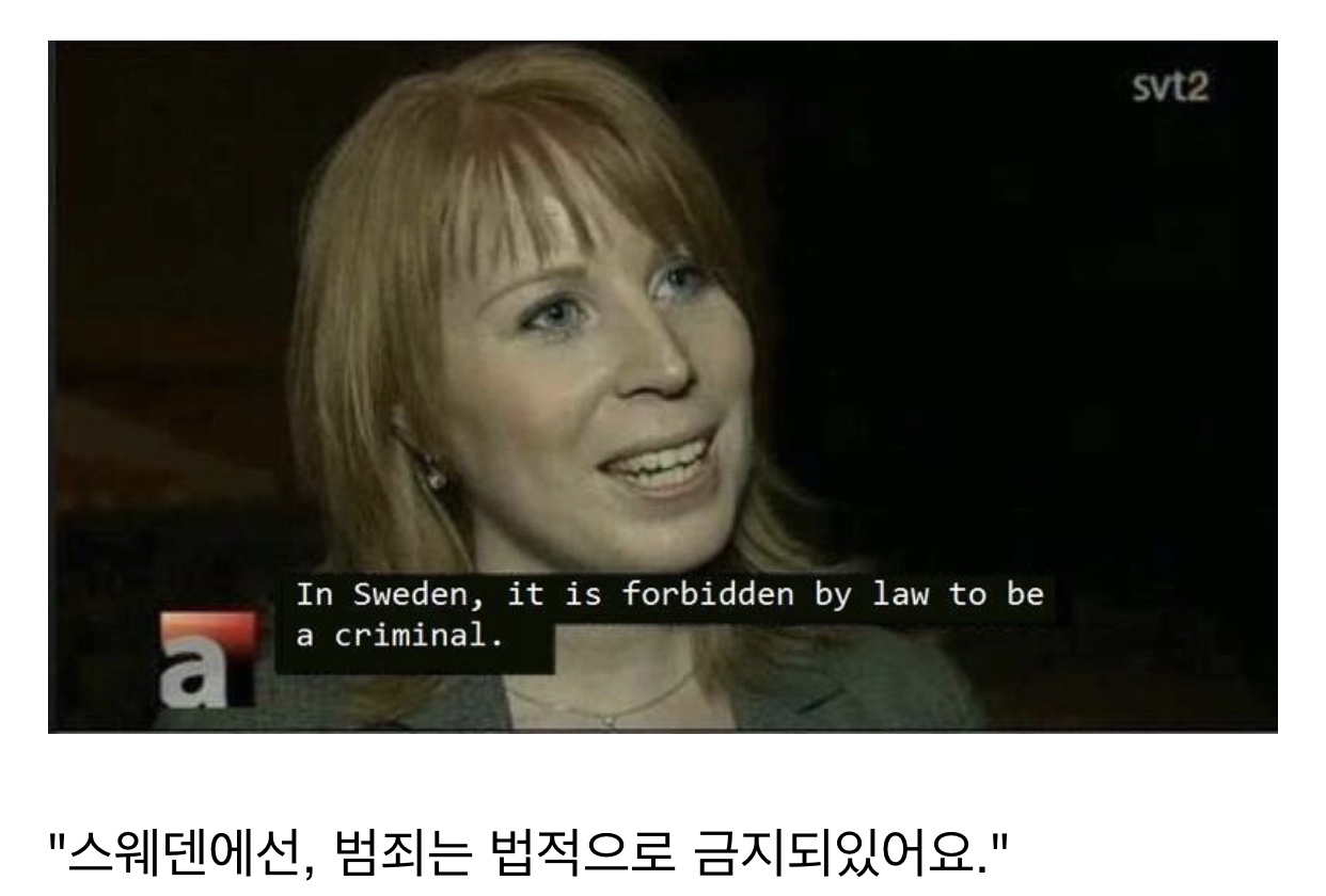스웨덴의 선진적인 법률