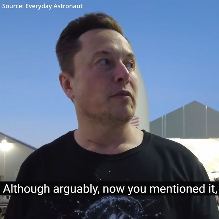 Elon Musk changed his rocket design after listening to YouTubers